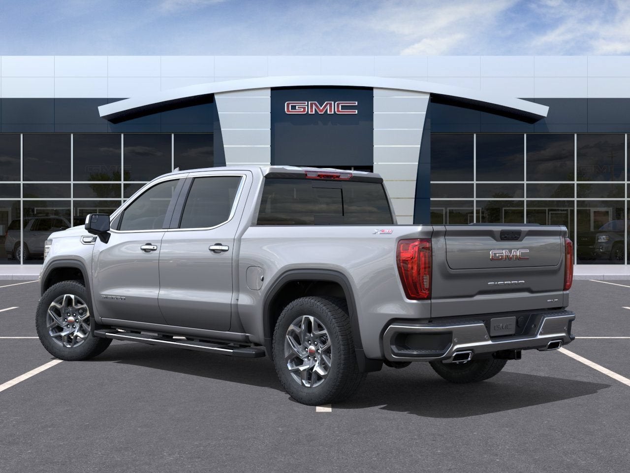 2026 GMC Sierra 1500 — rear three-quarter view