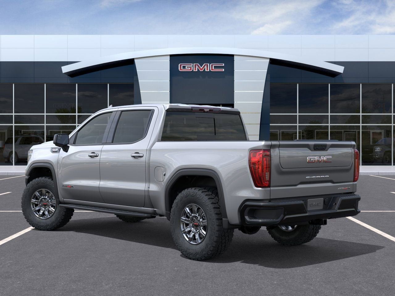 2026 GMC Sierra 1500 — rear three-quarter view